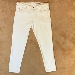 White Ankle Legging Jean by AG